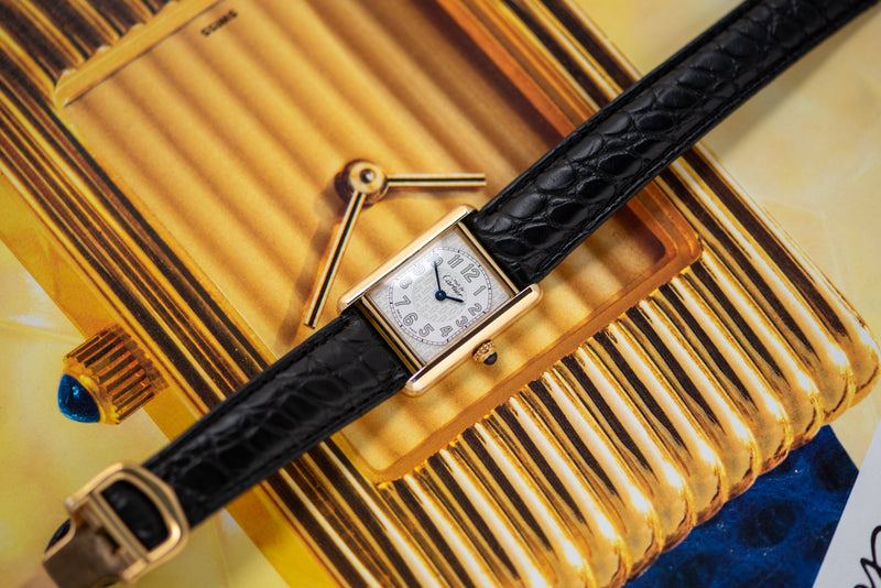 2000s Must de Cartier Tank Round Arabic Dial 2415